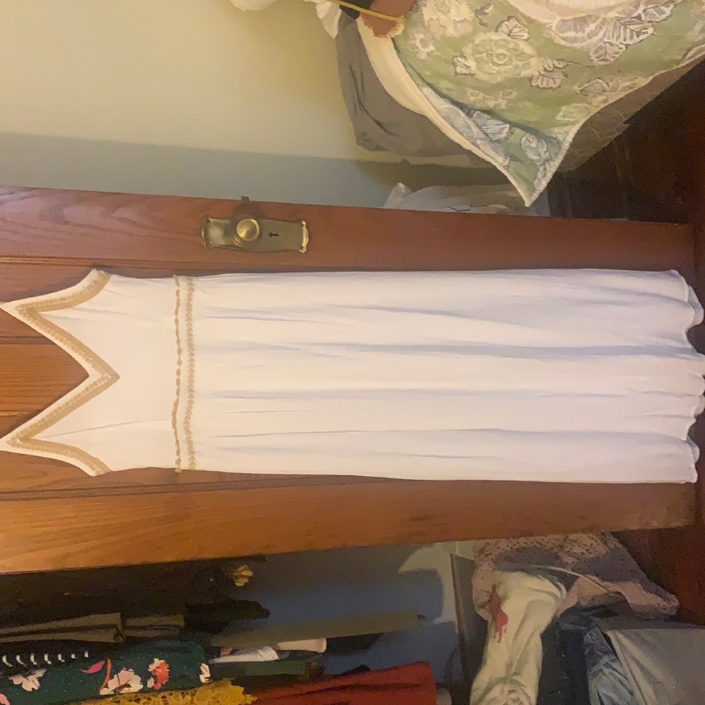 Long white sundress